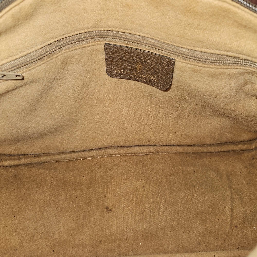 Gucci 39.02.040 Sherry Line Gg Supreme Canvas Women's Mini Boston Bag - Picture 14 of 16